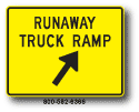 Runaway Truck Ramp Exit W7-4A