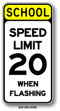 School Speed Limit S5-1