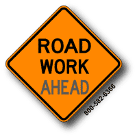 Road Work Ahead W20-1