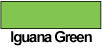 iguana green vinyl