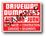 24 x 18 One Color Double Side Plastic Yard Sign
