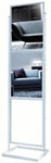 Floor Sign Stand Tilting Two Tier 22 x 28