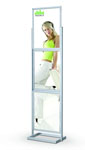 Floor Sign Stand Three Tier 22 x 28
