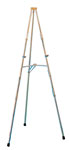 72 inch Brass Plated Decorative Easel