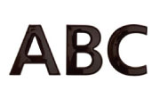 Frutiger 65 Plastic Building Sign Letters