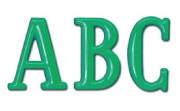 Gemco Plastic Building Sign Letters