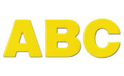 Helvetica Bold Plastic Building Sign Letters