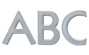 Kabel Plastic Building Sign Letters