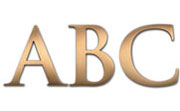 Trajan Bold Cast Metal Sign Letters