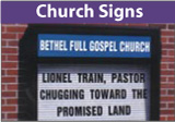 church signs