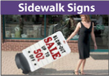 sidewalk signs