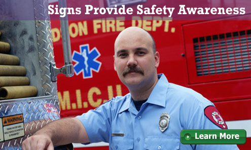 signs provide safety awareness