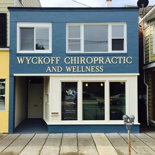 commercial sign letters on store front building