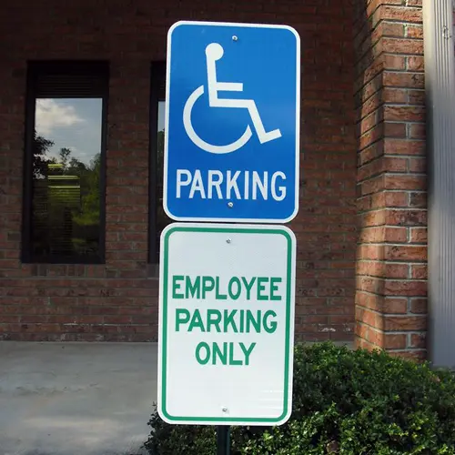 custom parking sign template
