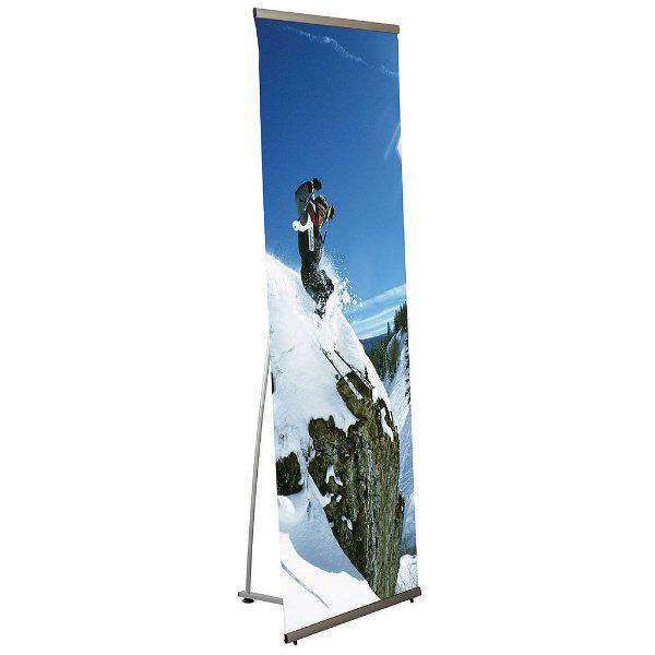 39 inch L Banner Floor Stand
