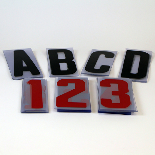 PVC Sign Track Frienda 75-Foot Clear PVC Letter Board Track - Flexible ...