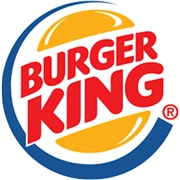 marquee sign letter in burger king restaurant style r printed on a clear panel