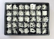 3 inch Universal Letter Board Letter Kit, 290 Pieces