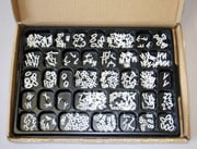 1/2 inch Helvetica Letter Board Letter Kit, 340 Pieces