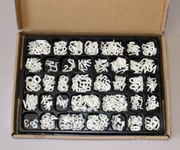 3/4 inch Helvetica Letter Board Letter Kit, 340 Pieces