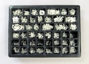 1 inch Roman Letter Board Letter Kit, 435 Pieces