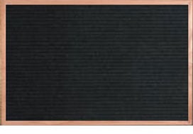 48W x 36H Letter Board, Sturdy 5/8 Thick Open Face