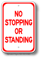 When to STOP STAND or PARK