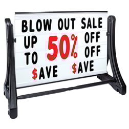 Magic Master Road Side Large Message Sign Deluxe