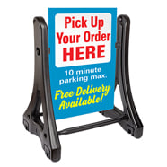 Magic Master A-Frame Ready For Graphics Sign