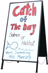 21 x 36 A Frame Dry Erase Sidewalk Sign