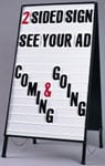 A Frame Sidewalk Signs Changeable Letter