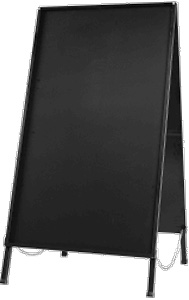 Metal A Frame Sign Holder 21 x 42