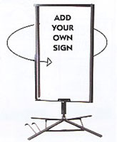 Wind Spinner Sidewalk Signs