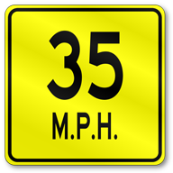 Warning Traffic Signs For Sale Online | Alphabet Signs