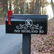 Decorative Mailbox Numbers