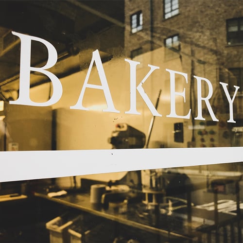 Store Name Window Lettering