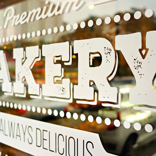 Custom Window Logo Decal