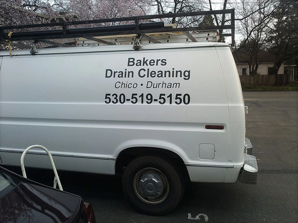 vinyl lettering on a van