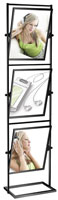 Floor Sign Stand Tilting Three Tier 22 x 28