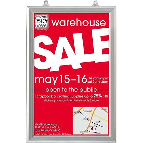 11 x 17 Hanging Poster Frame Kit