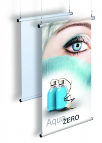 Trapeze Bar Set For Hanging Banners From Ceiling 24 Inches Sf27bp03