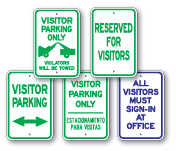 Visitor Parking Signs
