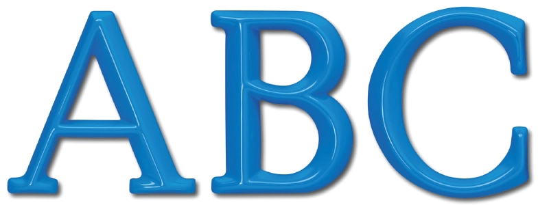 Architectural Formed Plastic Sign Letters