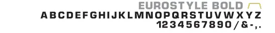 eurostyle font