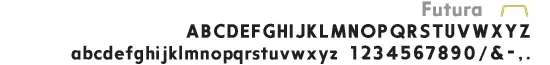 futura font