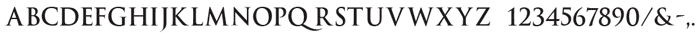 trajan prismatic font