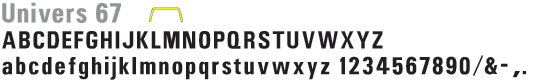 univers 67 font
