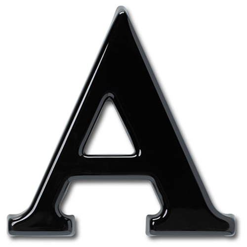 6 inch Roman Classic Plastic Formed Letters