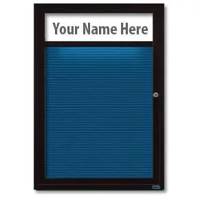 indoor lighted directory letter board