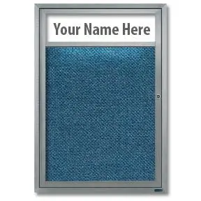 lighted outdoor bulletin board